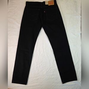 Levi's Men's Classic Black Straight Jeans